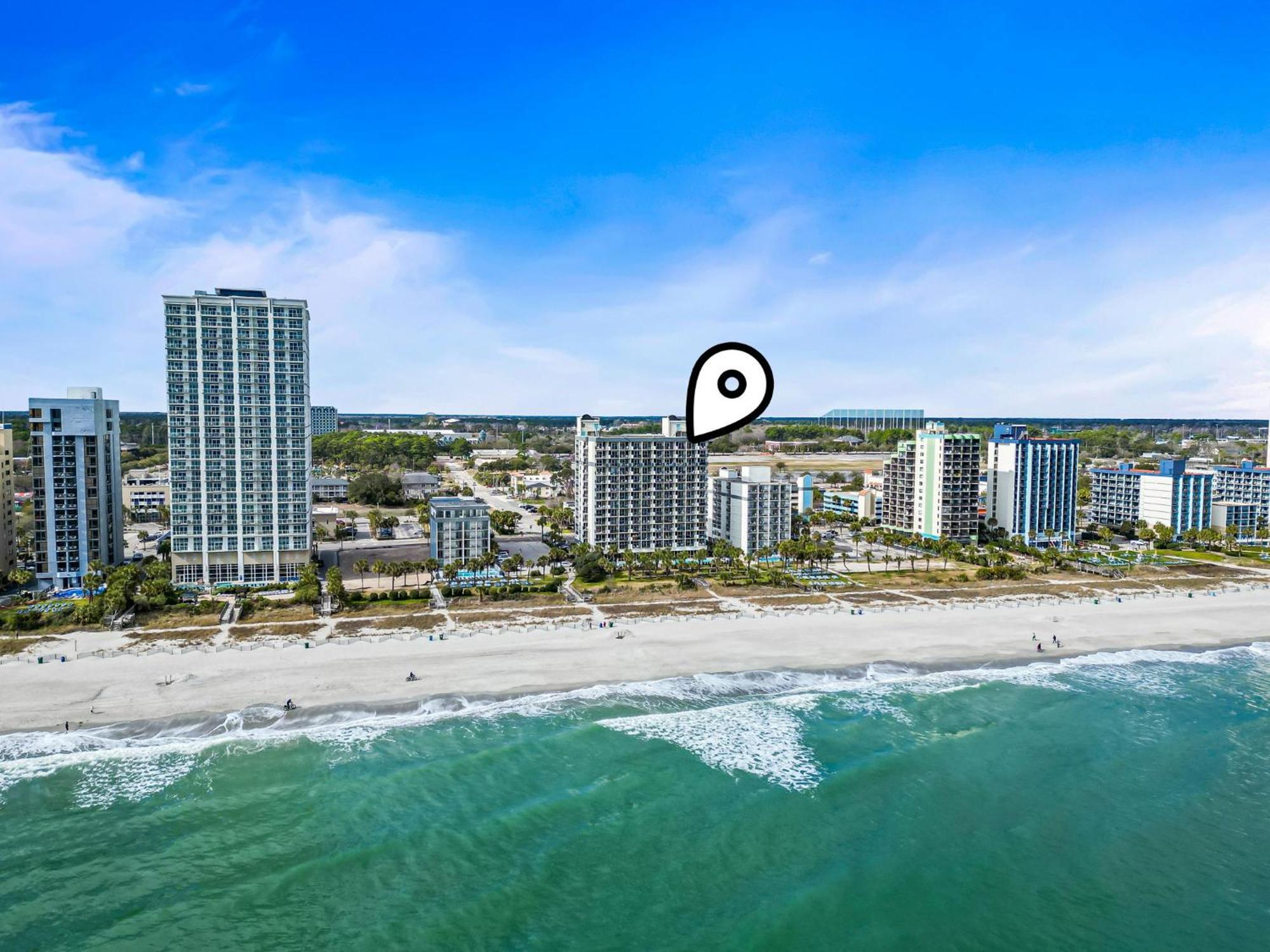Recently Remodeled Double Queen Condo- Oceanfront Views! Boardwalk 135 Миртъл Бийч Екстериор снимка