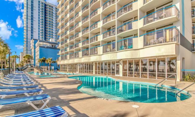 Recently Remodeled Double Queen Condo- Oceanfront Views! Boardwalk 135 Миртъл Бийч Екстериор снимка
