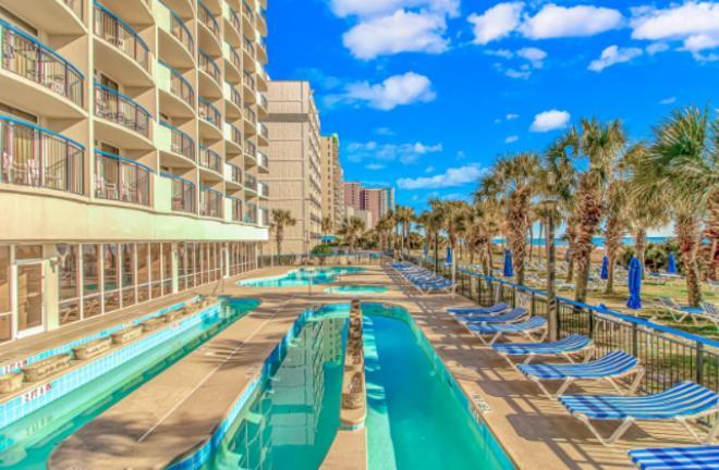Recently Remodeled Double Queen Condo- Oceanfront Views! Boardwalk 135 Миртъл Бийч Екстериор снимка