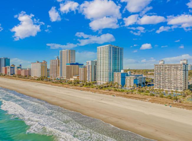 Recently Remodeled Double Queen Condo- Oceanfront Views! Boardwalk 135 Миртъл Бийч Екстериор снимка